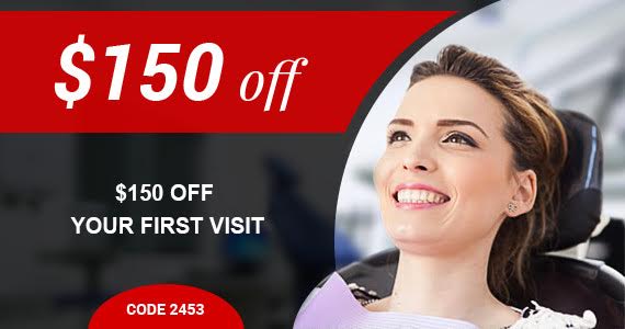 150$ off your first visit - Denture special